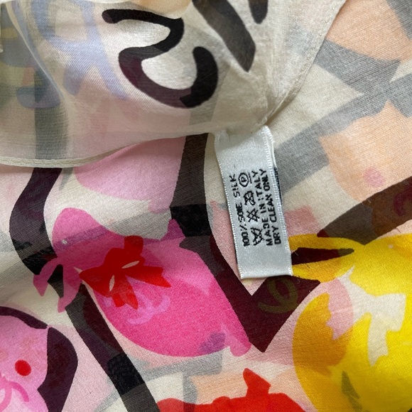 Chanel Rue Cambon Silk Scarf. - Picture 11 of 16